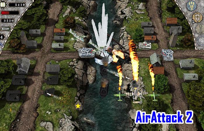 AirAttack 2 – game máy bay chiến đấu đa dạng vũ khí