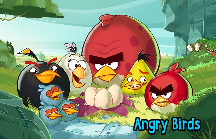 Angry Birds – game hay cho nữ trên iphone, ipad