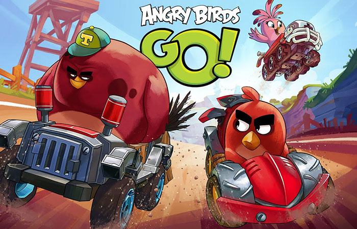 Angry Birds Go – game đua xe 2d HOT anrdoid, ios