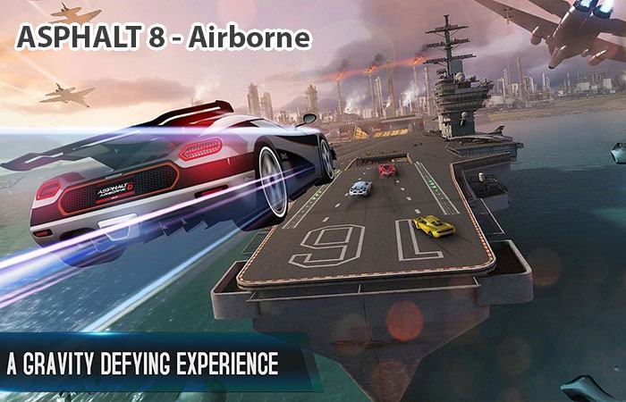 ASPHALT 8 – Airborne – game hay miễn phí cho iphone, ipad 2019