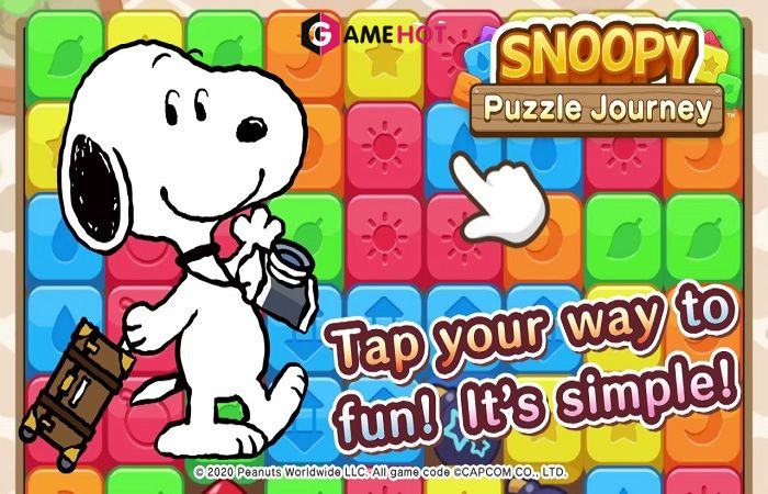 Cách chơi trò chơi Xếp hình cùng Snoopy