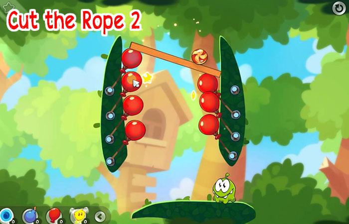 Cut the Rope 2 – game vui mobile cho bạn gái