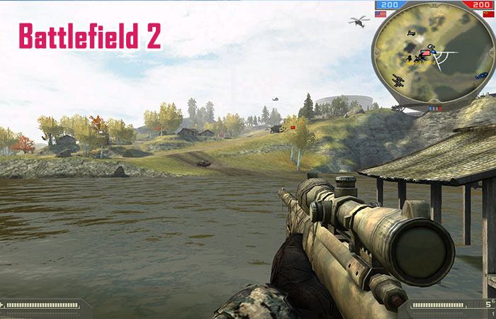 Game bắn súng nhẹ hay: Battlefield 2