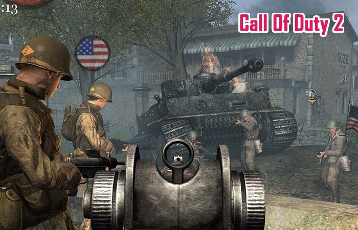 Game bắn súng offline hay cho pc, android, ios: Call Of Duty 2