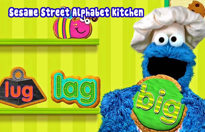 Game giáo dục bé yêu Sesame Street Alphabet Kitchen