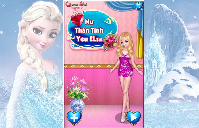 Game nữ thần tình yêu Elsa