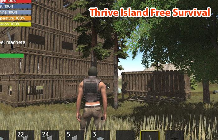 Game sinh tồn hay trên pc offline Thrive Island Free Survival