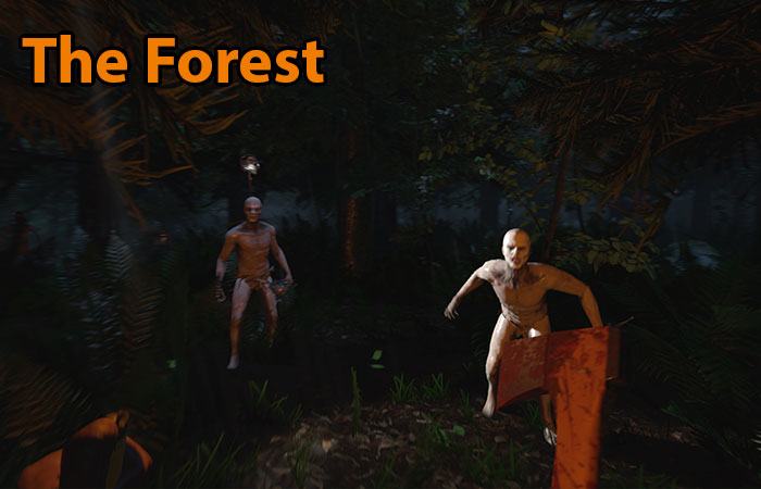 Game sinh tồn trong rừng hay pc: The Forest