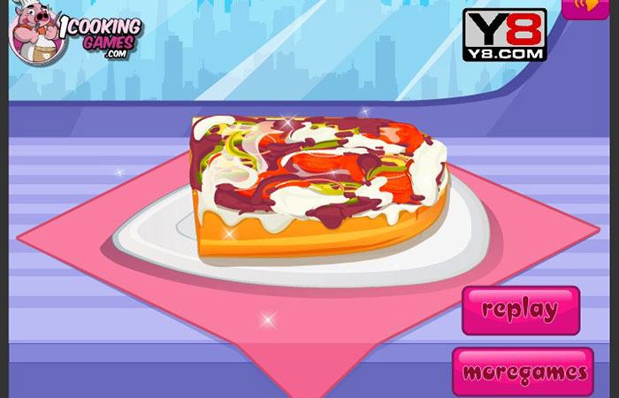 Game Y8 nấu ăn French Bread Pizza