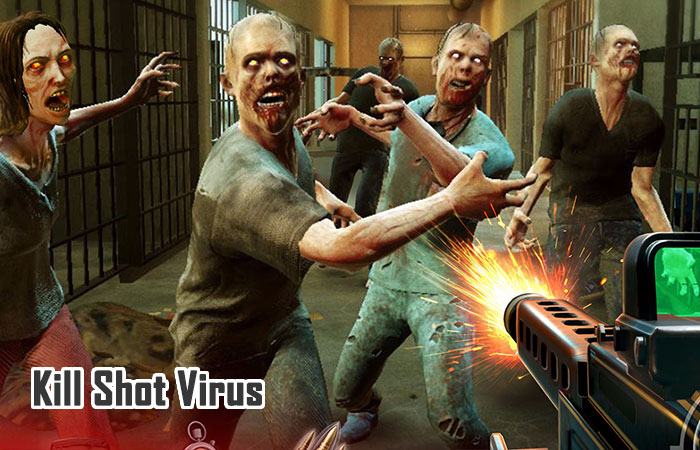 Game zombie dành cho android, ios: Kill Shot Virus
