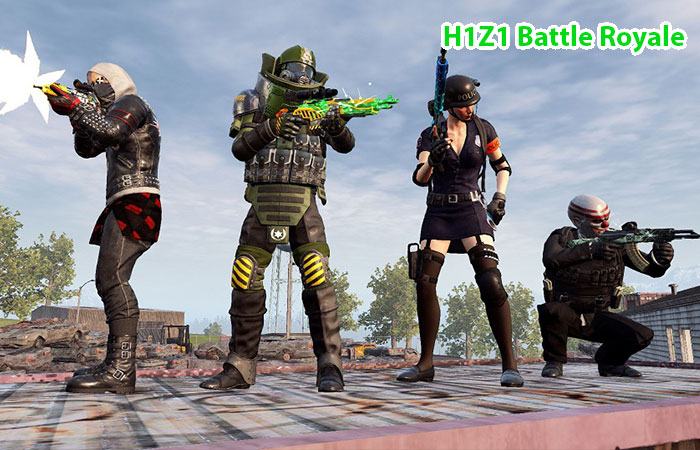 H1Z1 Battle Royale – game ps4 hay miễn phí, độc lạ