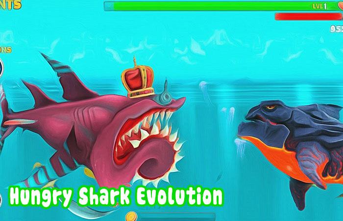 Hungry Shark Evolution – game cho bé từ 5 tuổi trở lên