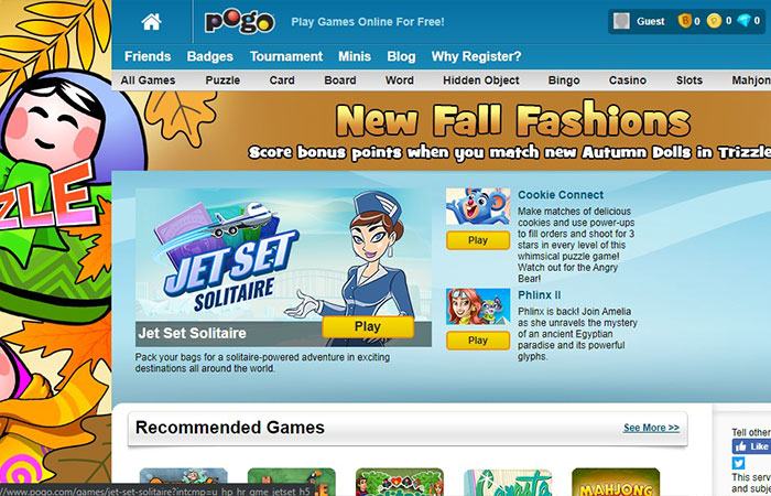 Miniclip.com – web game online pc với nhiều game free