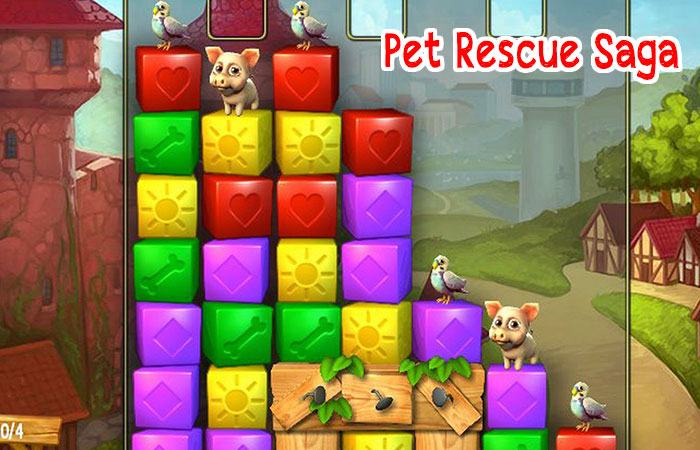 Pet Rescue Saga – game cho con gái có quyền điệu