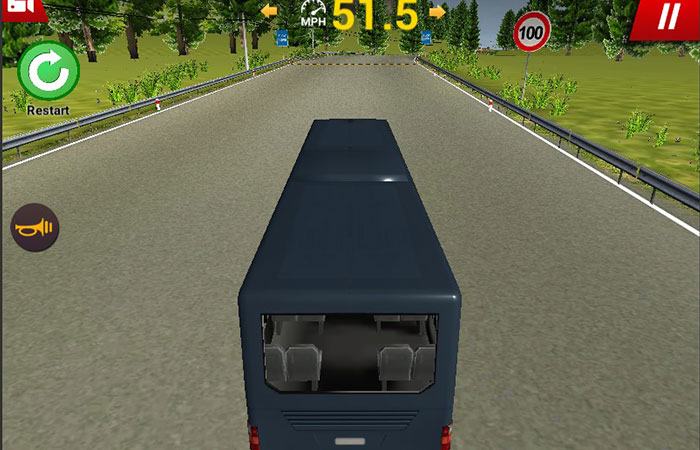 Uphill Bus Simulator 3D – game đua xe buýt y8 hay