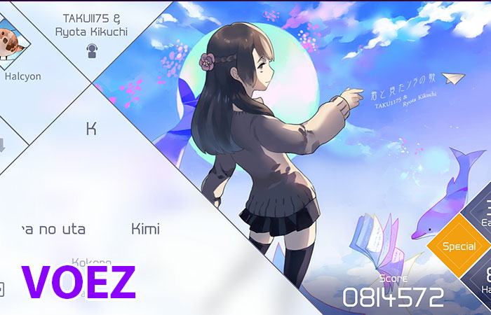 VOEZ – game âm nhạc đậm chất anime