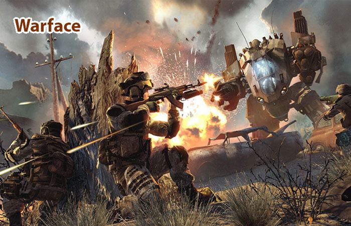 Warface – game miễn phí ps4 hay 2018