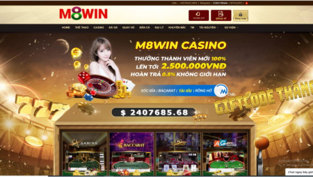 M8Win Giftcode Tháng 6: Game hay M8Win  – Giftcode chất lượng M8Win 