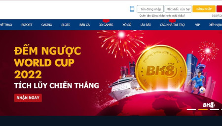 Nhà Cái BK8 – Sàn đấu cá cược trực tuyến chuyên nghiệp nhất Châu Á