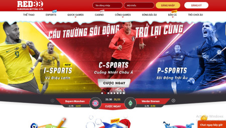 Red88 – Cá cược thể thao và casino trực tuyến đẳng cấp hàng đầu Châu Á