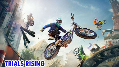 Review Trials Rising game đua xe vượt chướng ngại vật mới